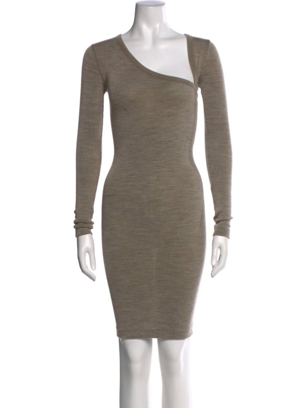 NWT John Elliott Merino Wool Sheath Bodycon Dress, Japan, retail $498, M/L